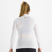 Sportful LIGHT LUPETTO termo tričko dlhý rukáv dámske biele_alt0