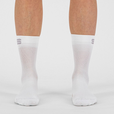 Letné cyklistické ponožky dámske Sportful Matchy biele