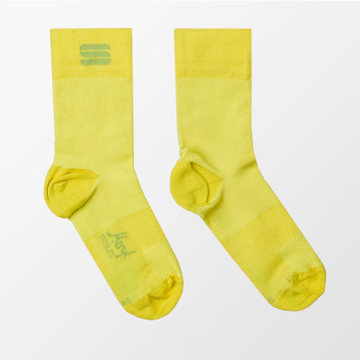 Letné cyklistické ponožky dámske Sportful Matchy žlté