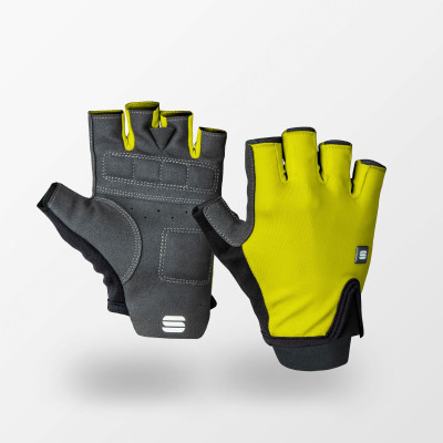Letné cyklistické dámske rukavice Sportful Matchy žlté