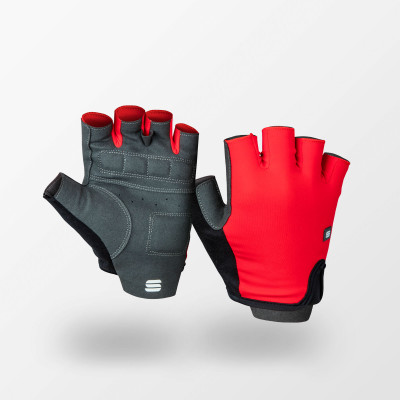 Letné cyklistické rukavice Sportful Matchy červené