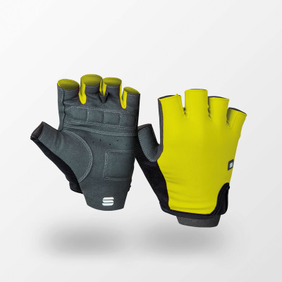 Letné cyklistické rukavice Sportful Matchy žlté
