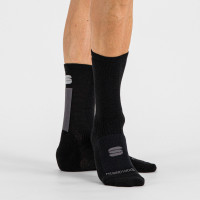 Sportful Merino Wool 18 ponožky čierne/antracitové_alt2