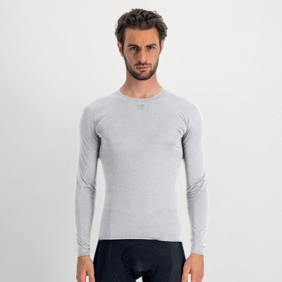 Termo pánske tričko s dlhým rukávom Sportful Midweight Layer biele
