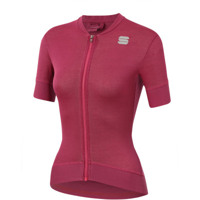 Letný cyklistický dres dámsky Sportful Monocrom ružový