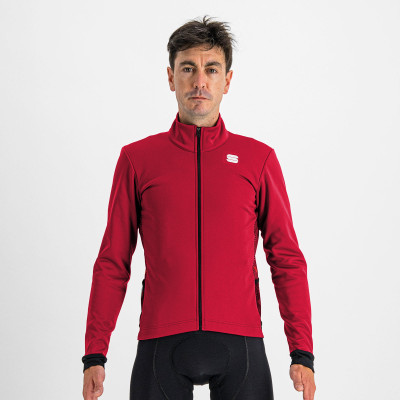 Cyklistická pánska bunda Sportful Neo Softshell červená