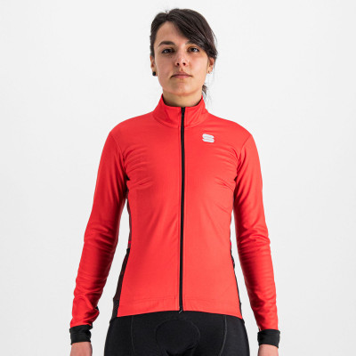 Cyklistická dámska bunda Sportful Neo Softshell červená
