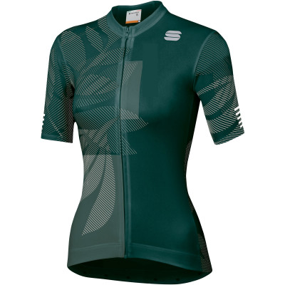 Dámsky cyklodres Sportful Oasis morský mach/zelený/biely Dámsky cyklodres Sportful Oasis morský mach/zelený/biely