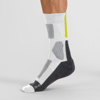 Sportful PRIMALOFT PONOŽKY biele/žlté