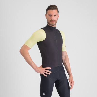 Letná cyklistická vesta pánska Sportful Pro 2 čierna