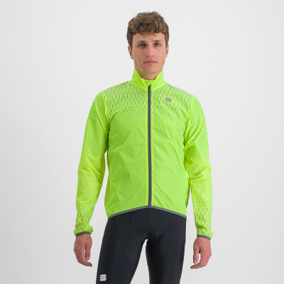 Letná cyklistická bunda pánska Sportful Reflex žltá