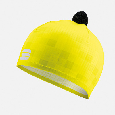 Outdoorová čiapka na bežky Sportful Squadra Light žltá/limetková