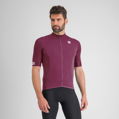 Letný cyklistický dres pánsky Sportful SRK bordový