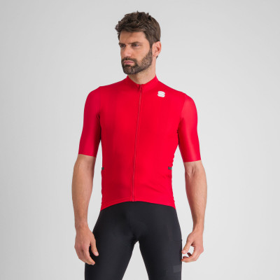 Letný cyklistický dres Sportful Supergiara pánsky červený