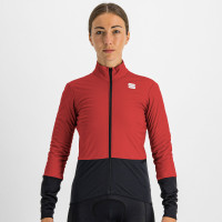 Sportful TOTAL COMFORT dámska bunda tmavočervená