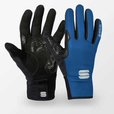 Zimné cyklistické rukavice dámske Sportful WS Essential 2 modré/čierne