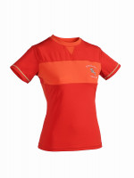ST running tričko s krátkym rukávom dámske červené_orig