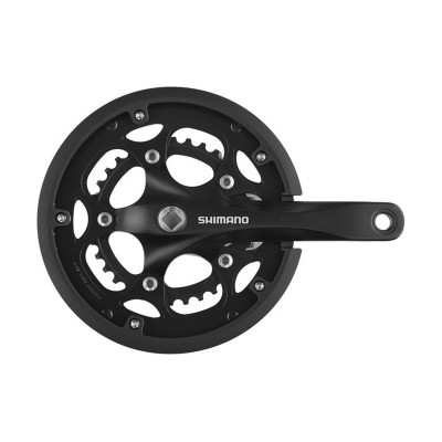 Stred CLARIS RS200 175mm 50/34z. s krytom  8k. na štvorhran čierny 