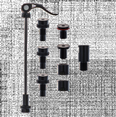 Tacx - rýchloupinák s adaptérmi pre pevnú os 142x12mm pre NEO Smart / NEO 2 / Flux S / Flux 2
