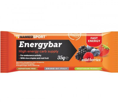 Energetická tyčinka NamedSport EnergyBar lesné plody 35g