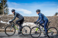 Zimní cyklistické kalhoty ALÉ dámské ROAD PR-R_2