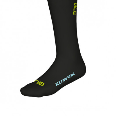 Zimné cyklistické ponožky Alé Team Klimatik Socks H22 čierne