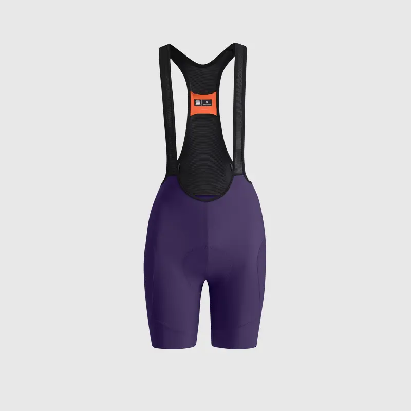 Sportful Colorful Pulse dámske cyklo šortky s trakmi Deep Purple
