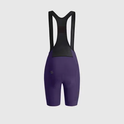 Sportful Colorful Pulse dámske cyklo šortky s trakmi Deep Purple