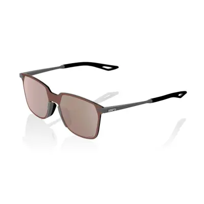 LEGERE SQUARE - Soft Tact Cool Gray - HiPER Crimson Silver Mirror Lens