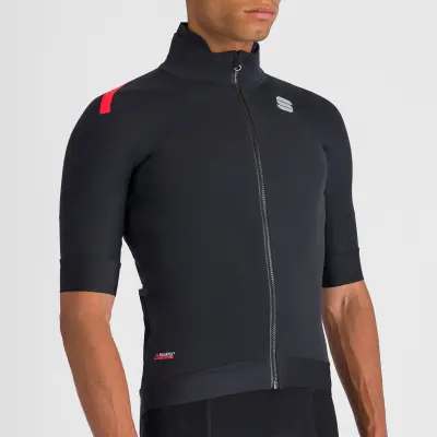 Sportful Fiandre Pro bunda s krátkym rukávom čierna