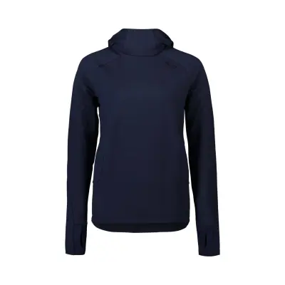 W's Merino Hood Turmaline Navy M