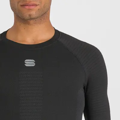 Sportful 2nd SKIN tričko s dlhým rukávom čierne
