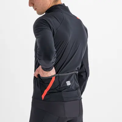 Sportful Fiandre Pro bunda čierna