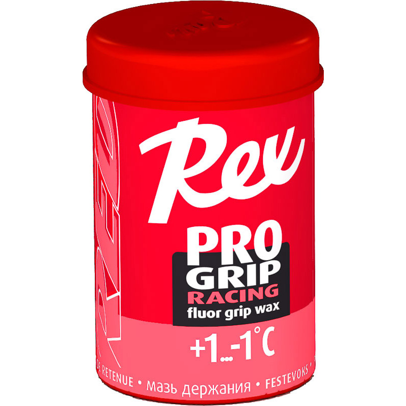 Rex stúpací vosk Pro Grip 45g fluórový Červený +1...-1 C