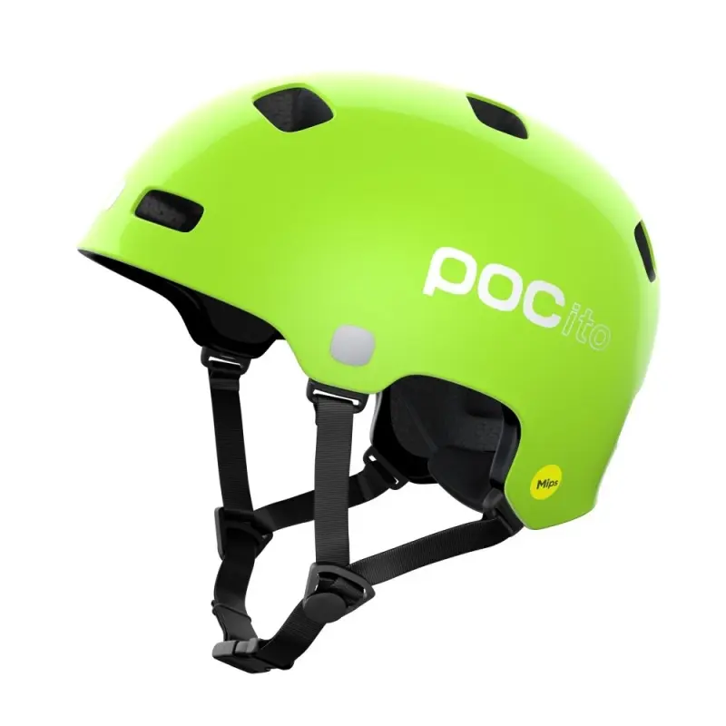 Cyklistická prilba detská POC POCito Crane Mips žltá/zelená
