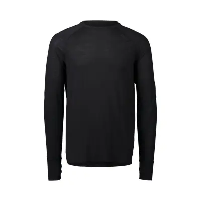 M's Light Merino Jersey Uranium Black M