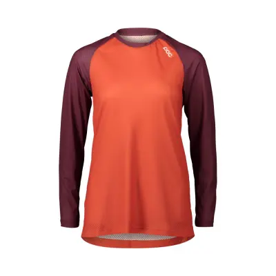 W's MTB Pure LS Jersey Propylene Red/Agate Red M