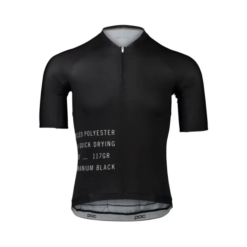 M's Pristine Print Jersey Uranium Black M