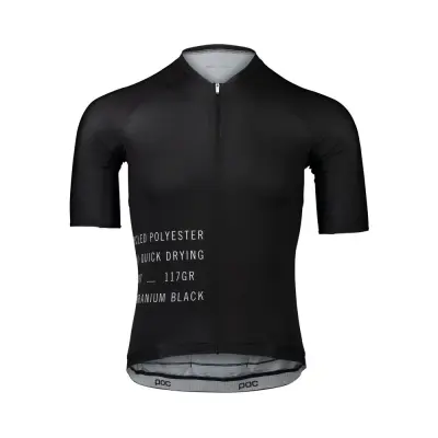 M's Pristine Print Jersey Uranium Black M