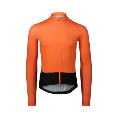 M's Essential Road LS Jersey O Zink Orange