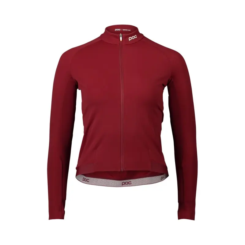 W's Ambient Thermal Jersey Garnet Red M