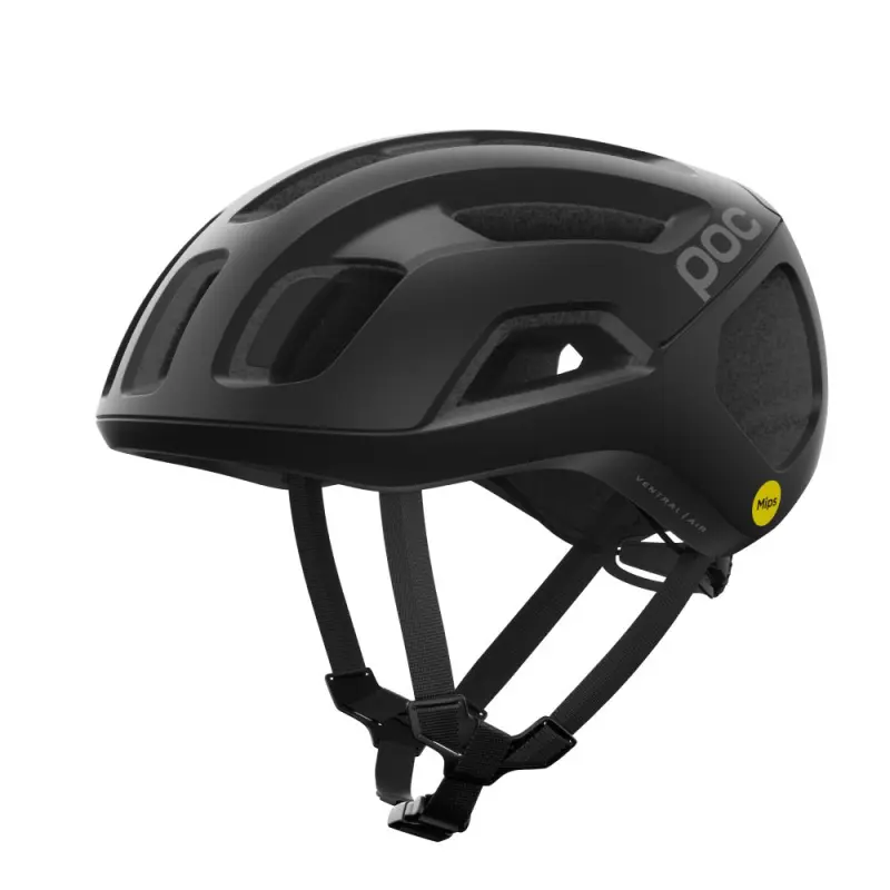 Cyklistická prilba POC Ventral Air MIPS Uranium čierna matna