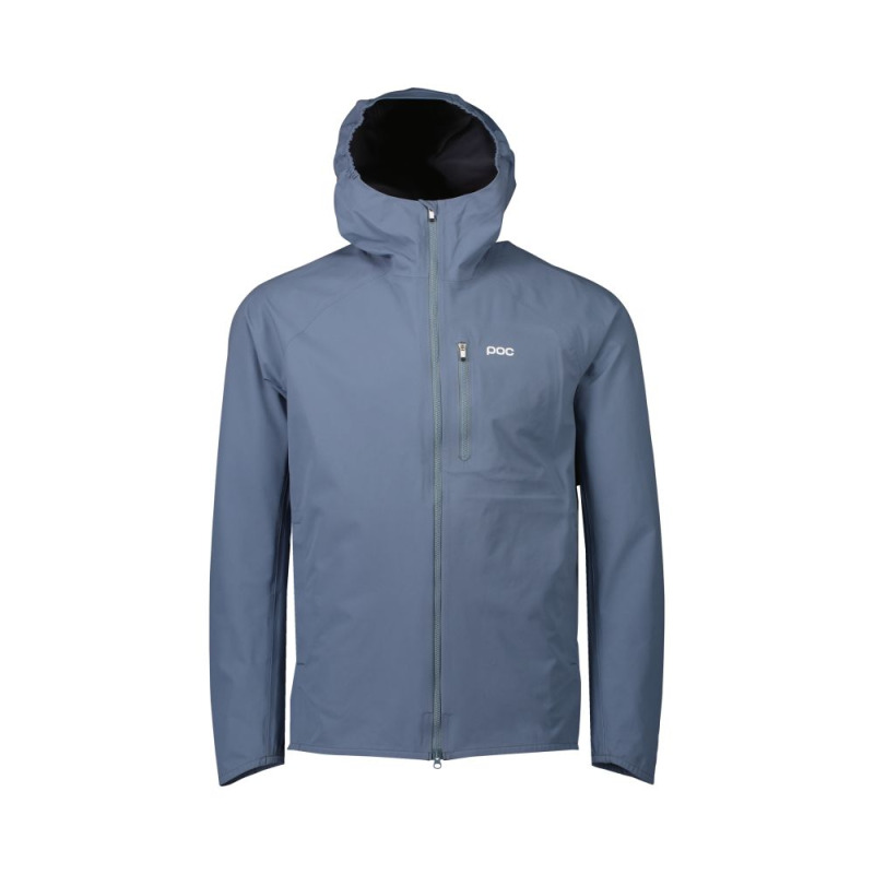 M's Motion Rain Jacket Calcite Blue