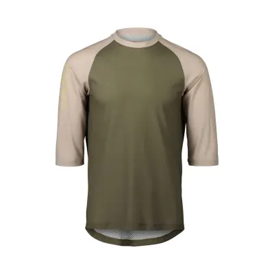 MTB Pure 3/4 Jersey Epidote Green/Light Sandstone Beige M