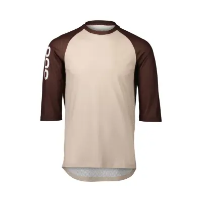 MTB Pure 3/4 Jersey Light Sandstone Beige/Axinite Brown M