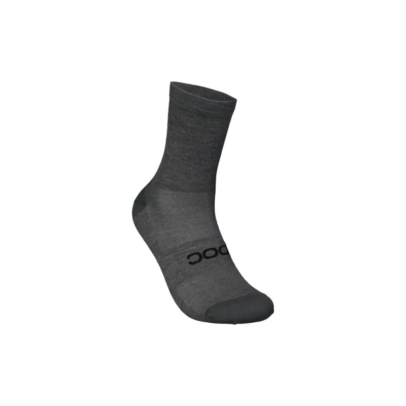 Zephyr Merino Sock Mid Sylvanite Grey Melange