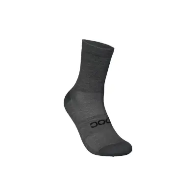 Zephyr Merino Sock Mid Sylvanite Grey Melange
