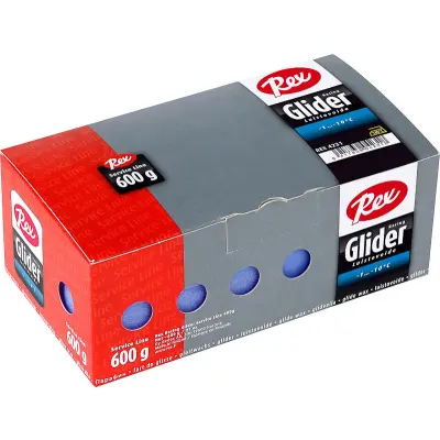 Rex Racing sklzový parafín 6*100g Racing Modrý -1..-10 C