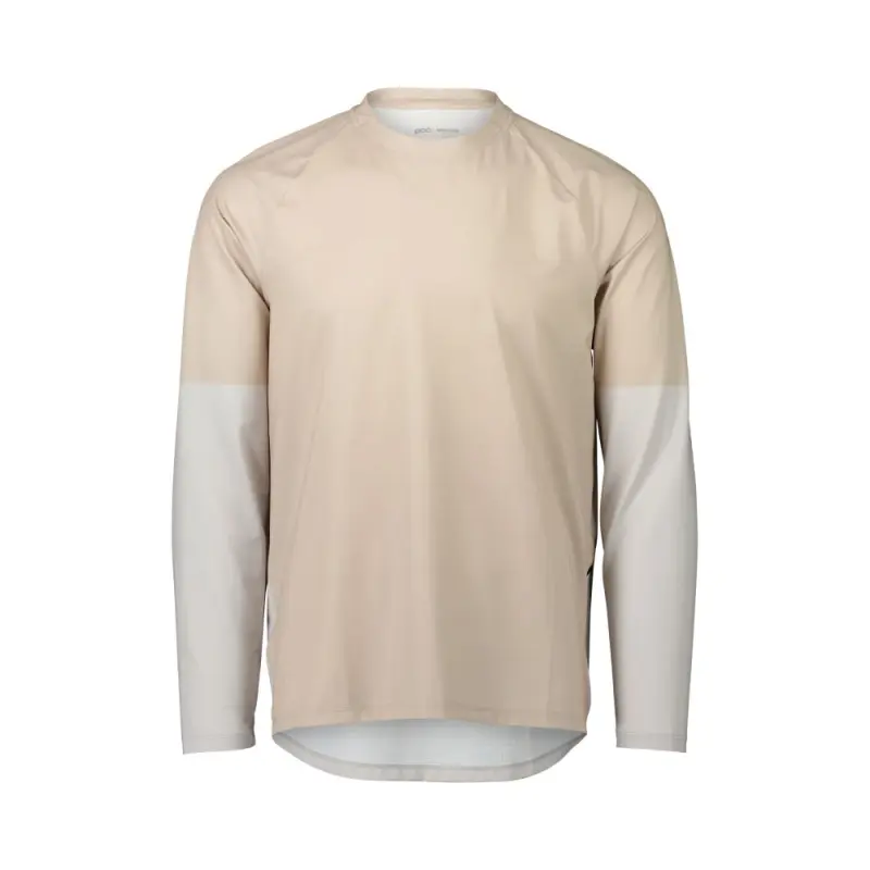 M's Essential MTB LS Jersey Light Sandstone Beige