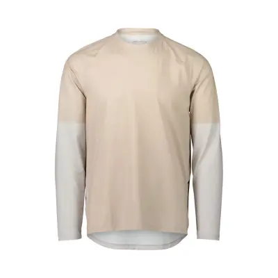 M's Essential MTB LS Jersey Light Sandstone Beige
